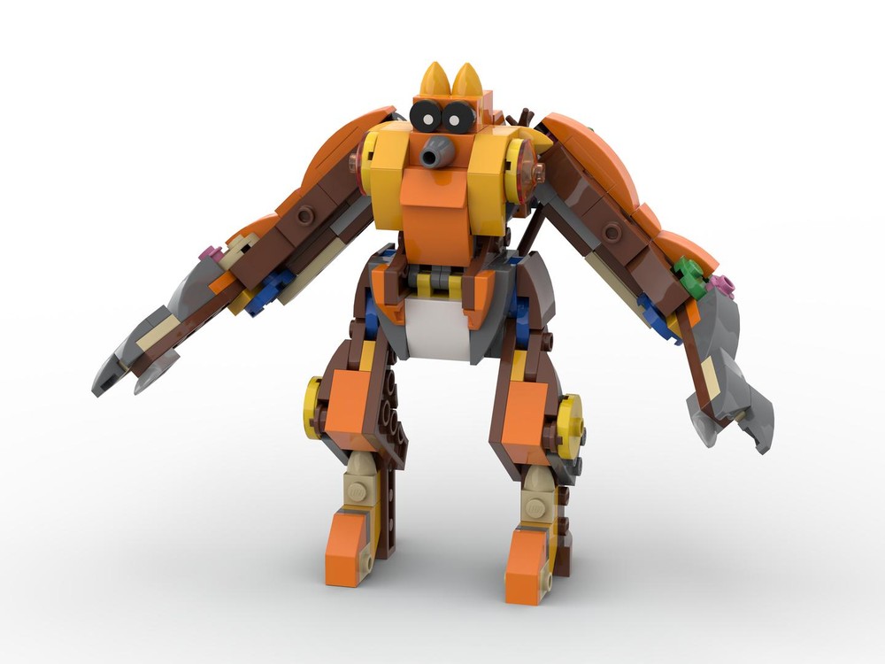 Lego Bird Nest Mech Suit