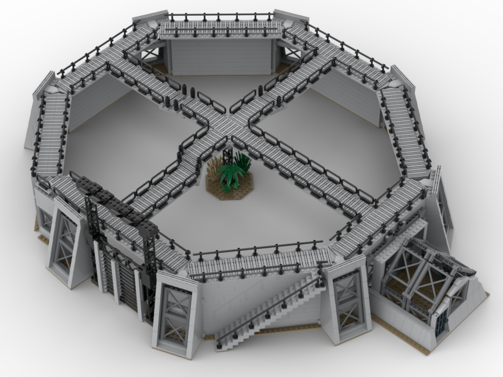 Lego Jurassic World - Velociraptor Cage