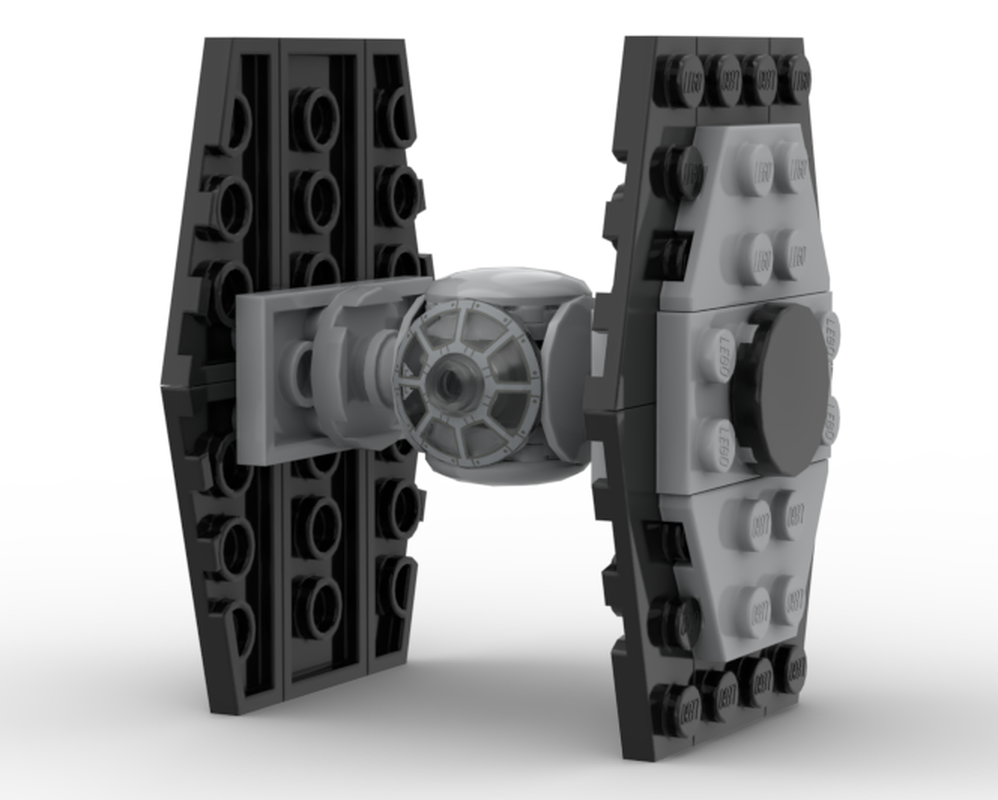 Lego Imperial TIE starfighter (Midi Scale) - By ZadBach11
