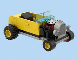 6561 Hot Rod Club - Yellow Coupe MOD