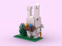 Brick-built Festive: Easter Bunny