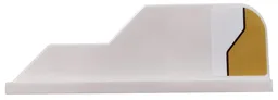 Tail 8 x 1 with Stepped Fin with Gold Decoration Pattern Model Left Side (Sticker) - Set 75970