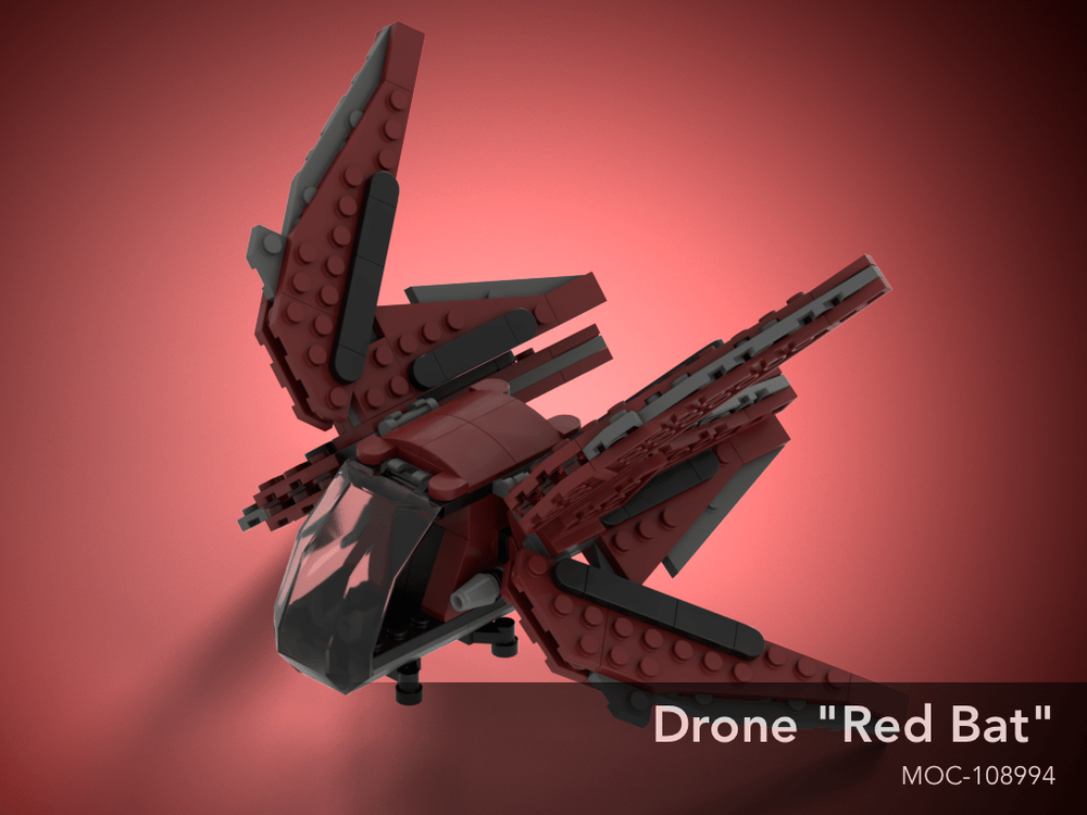 Lego Drone "Red Bat"