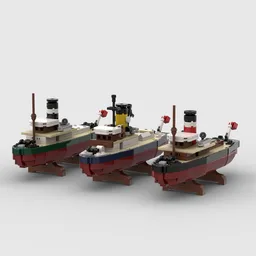 TUGS WILLIAM C DALDY, VULCAN & NEPTUNE