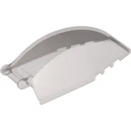 Windscreen 8 x 4 x 2 Curved with Handle / Trans-Brown
