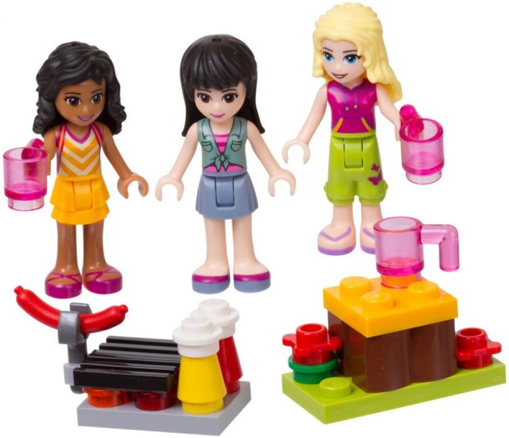 Lego Mini-doll Campsite Set