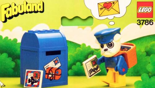 Lego Buzzy Bulldog the Postman