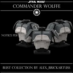Bust Commander Wolffe