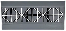 Vehicle, Spoiler / Plow Blade 6 x 3 with Hinge with White Horizontal, Vertical and Diagonal Lines Radar Pattern (Sticker) - Set 60022