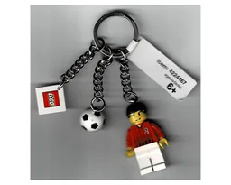 Soccer Player with Ball Key Chain