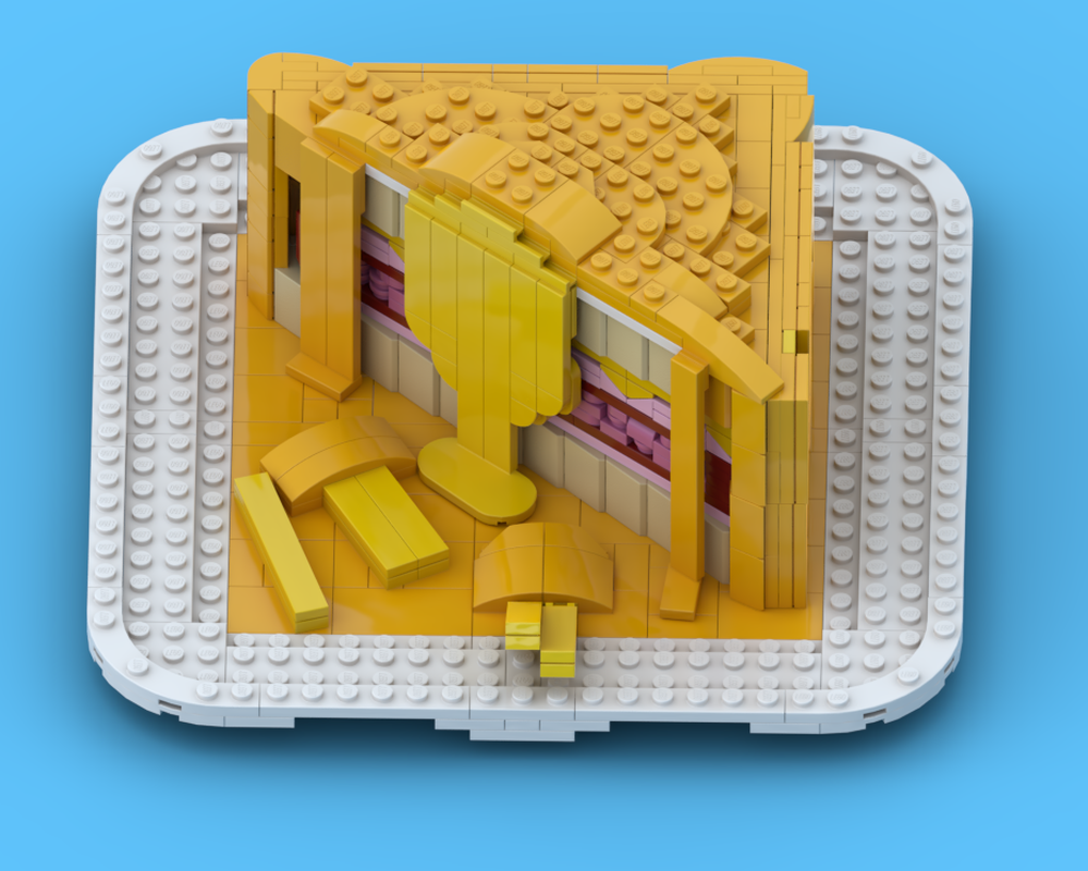 Lego Francesinha – Porto’s Ultimate Bite in LEGO!