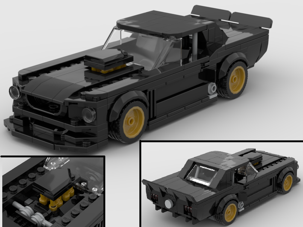 Lego Ford Mustang Hoonicorn V1