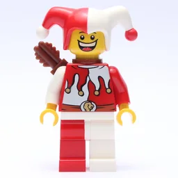 Jester, Red and White, Quiver