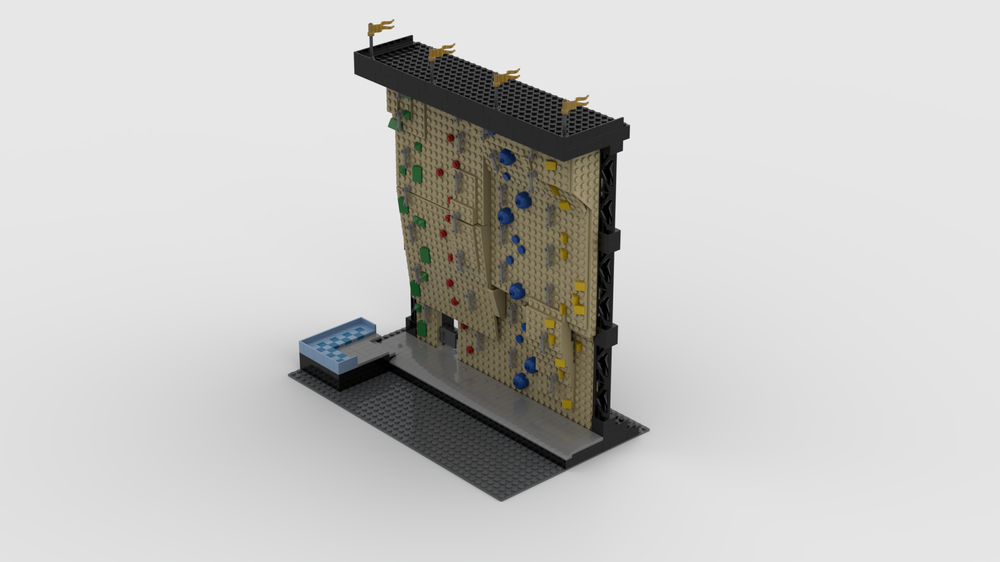 Lego Climbing Wall