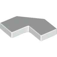 Tile Special 2 x 2 Corner with Cut Corner - Facet / White