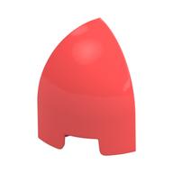 Lego Brick Round Curved 1 x 1 x 1 1/3 Quarter Dome / Coral