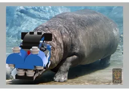 31054 - Hippo Head