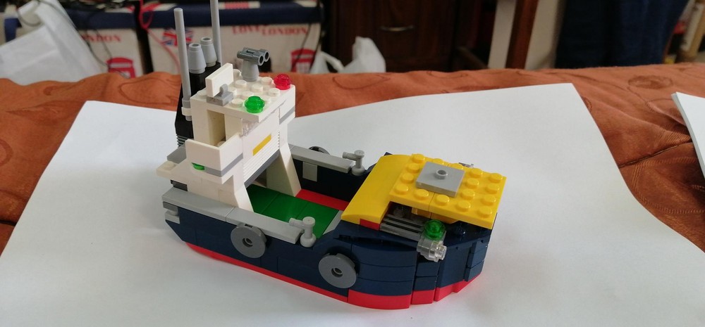 Lego Ocean Rig Vessel
