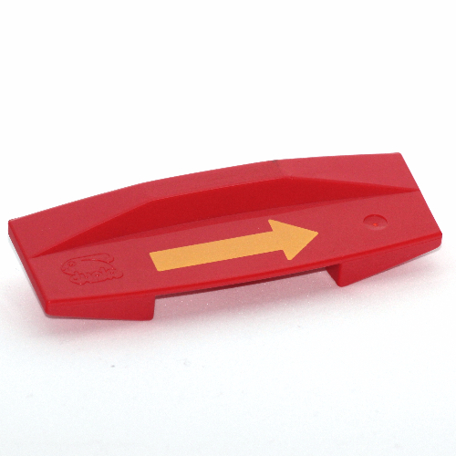 Lego Duplo Intelli-Train Smart Brick with Yellow Arrow Print / Red