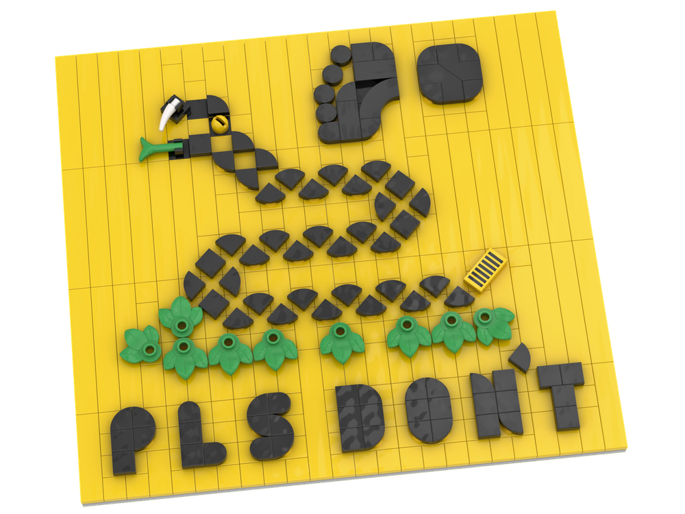 Lego Gadsden Flag - (PLS DONT)