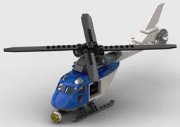 (x) - Police Helicopter - 4 Places