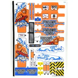 Sticker Sheet for Set 42128-1 / [No Color/Any Color]