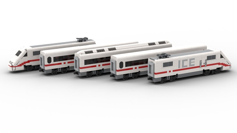 Lego DB ICE 1 - German High-Speed Train