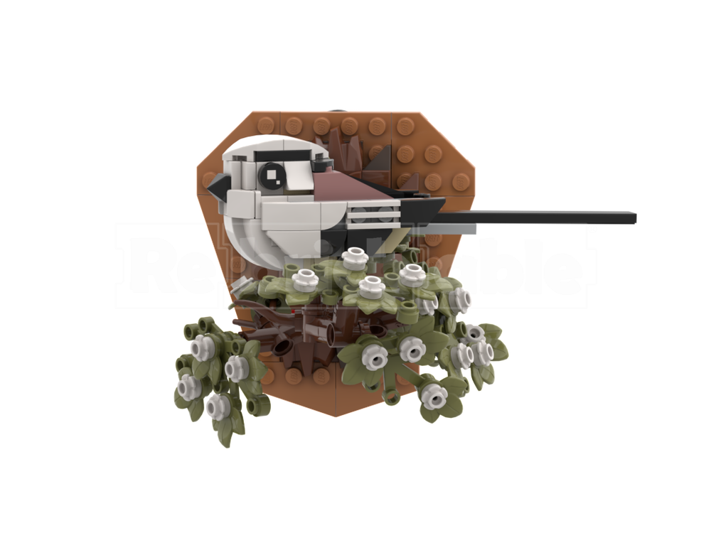Lego Long tailed tit
