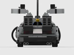 DeLorean BTTF - 8 stud wide