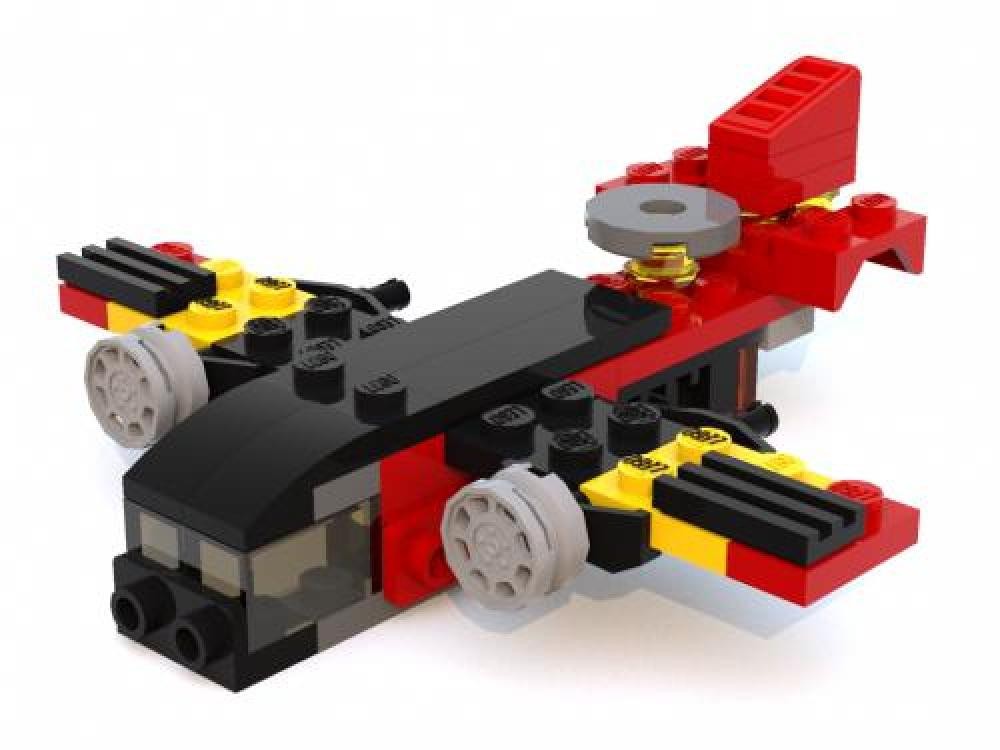 Lego 31040 Military Radar Airplane