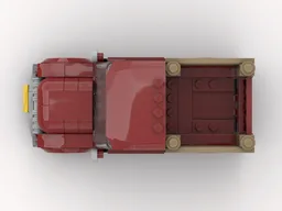10290 Classic Pickup - Minifigure Scale