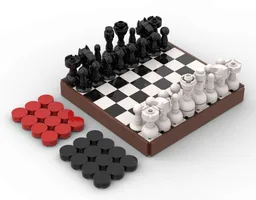 Chess and Checkers Board