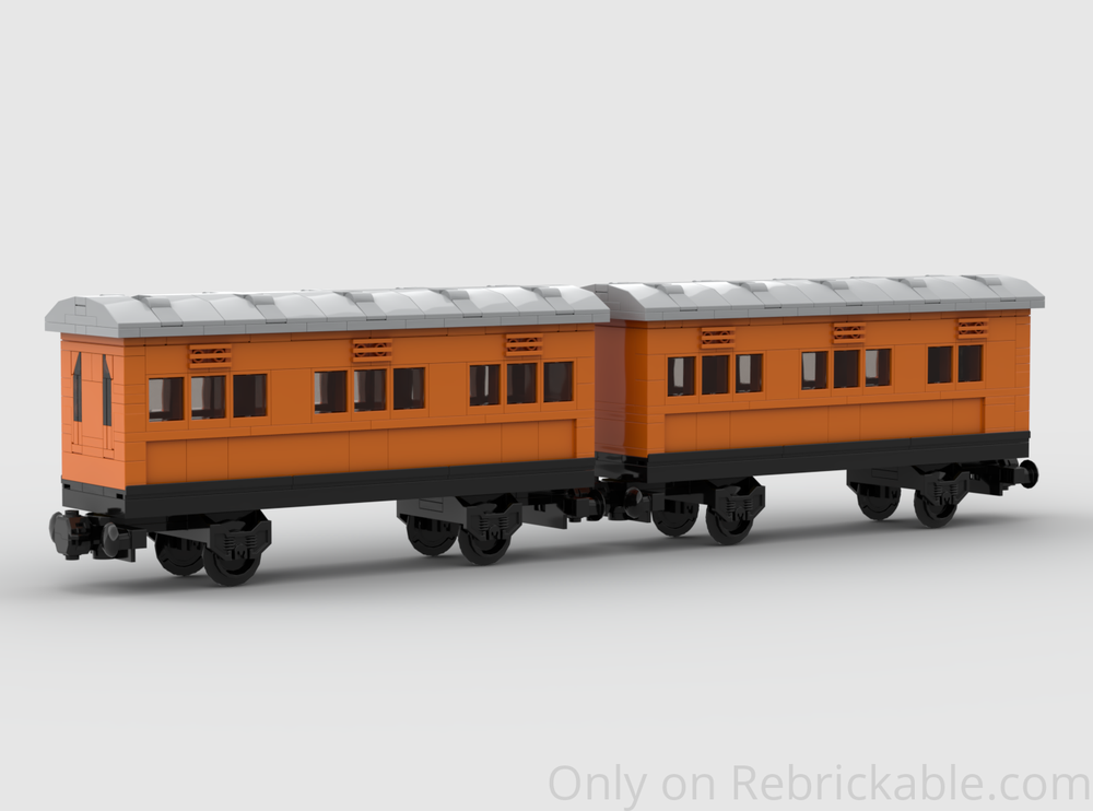 Lego Annie & Clarabel Stroudley Passenger Coaches