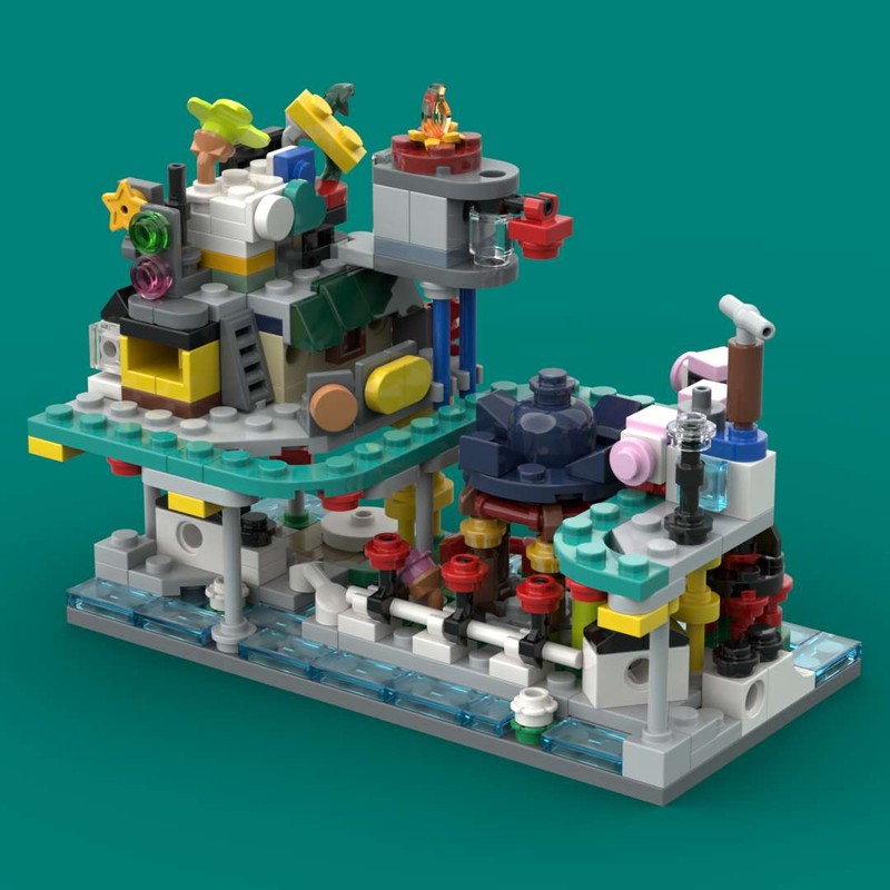 Lego Mini Ninjago City Garden of Lanterns