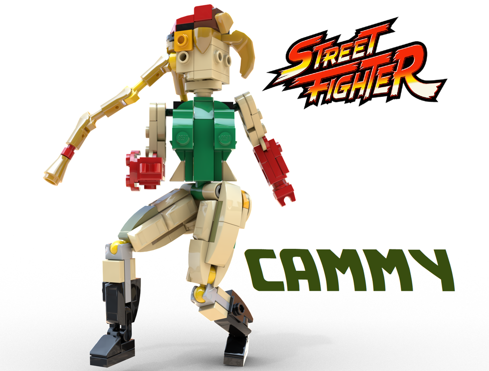 Lego Street Fighter Green Cammy