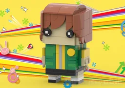 Chie Satonaka BrickHead - Persona 4