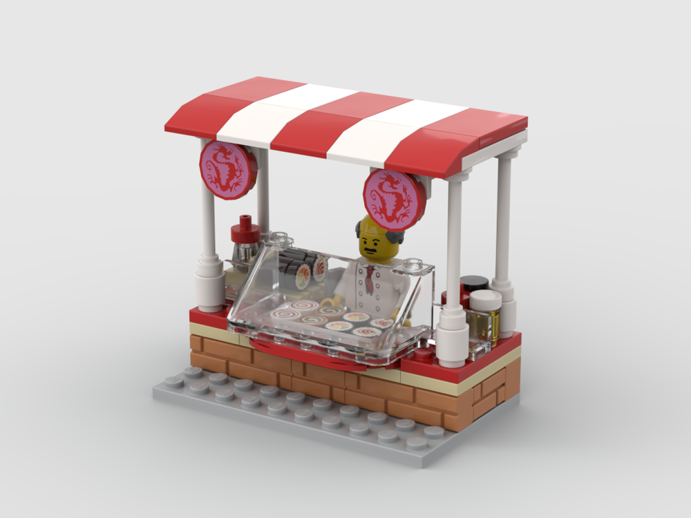 Lego Sushi Stand / Stall