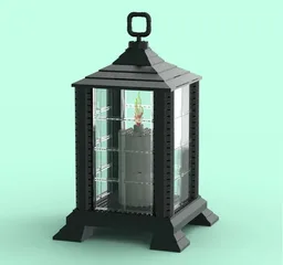 Lantern with Candle