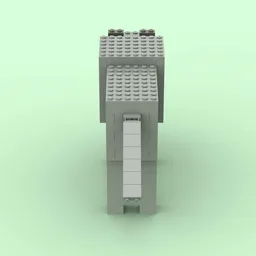 Computer Game Style Wolf