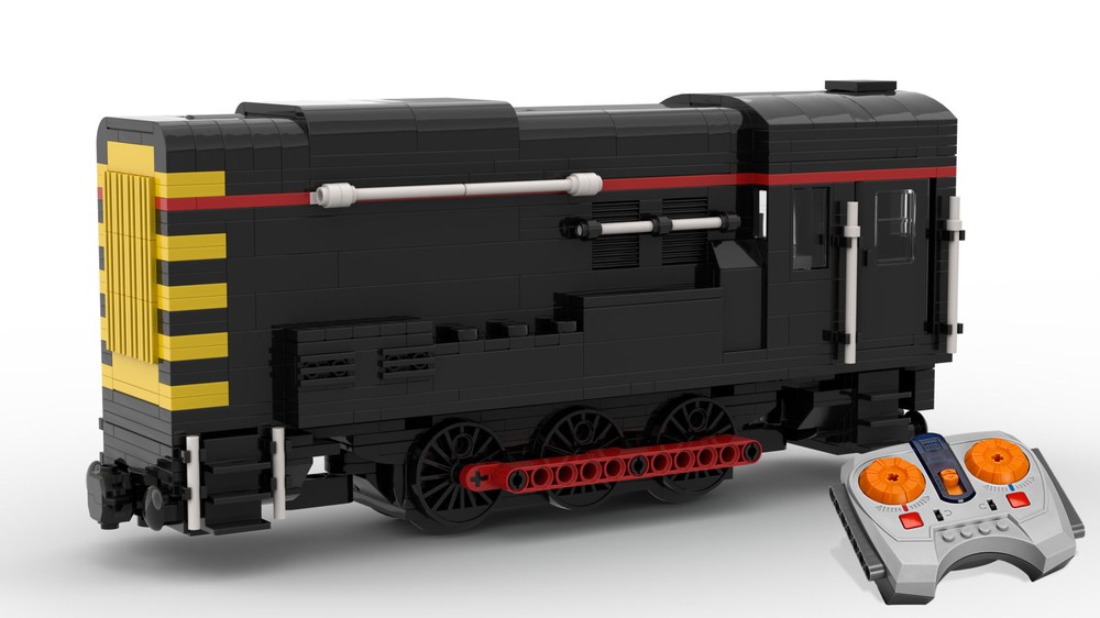 Lego Diesel Locomotive - Shunter Class 08 - MOC