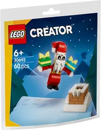 Christmas Chimney Fun with Santa paper bag / polybag