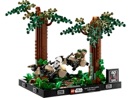 Endor Speeder Chase Diorama