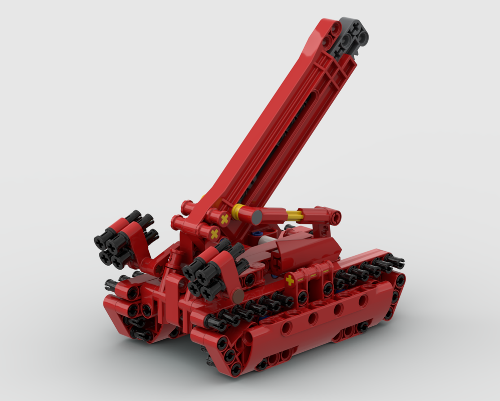 Lego 42098 Mini Howitzer-Tank - LEGO Technic Car Transporter - Alternate Build