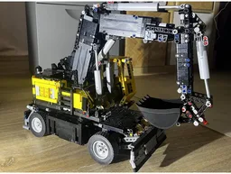 Fully RC controlled 12Ch wheel excavator