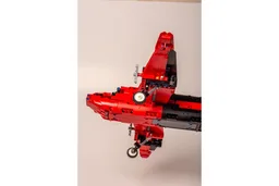 Red Cargo Plane