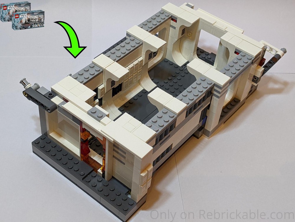 Lego Modular Tantive IV Hallway 75387x2