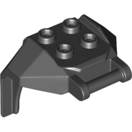 Lego Plate Special, 2 x 2 Studs and Handle, Closed Ends (Mech Chest Plate / Armor)