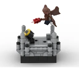Man-bat stand