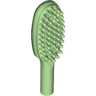 Equipment Hairbrush Short Handle [10mm] / Medium Green