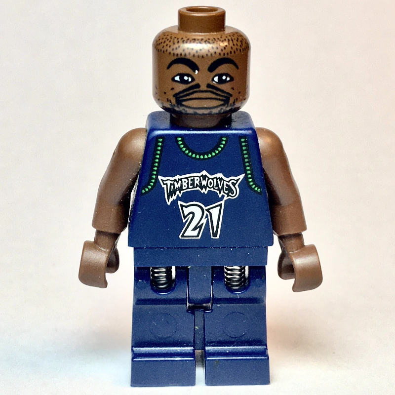 Lego Kevin Garnett, Minnesota Timberwolves #21, Dark Blue
